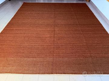 Tappeto in juta marrone