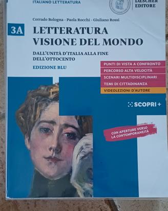 Libro Letteratura visione del mondo 3A