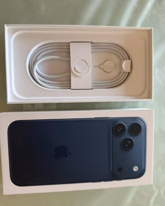 Iphone 17 pro max 256gb blu profondo