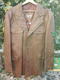 giaccone in pelle regency made in Canada 