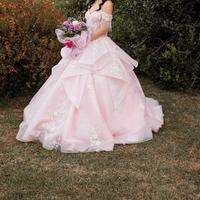 Abito Cerimonia Principesco Rosa