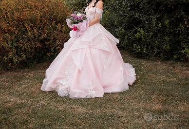 Abito Cerimonia Principesco Rosa