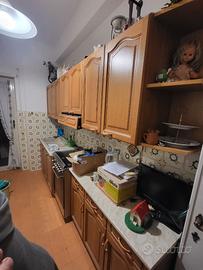 Cucina 3,10 metri in legno