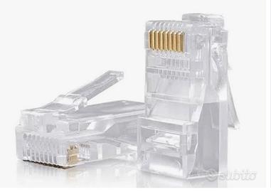 Connettori  rj45 (100 pezzi)