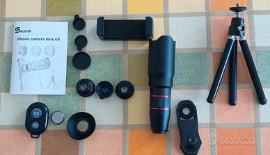 kit lenti camera per cellulari 