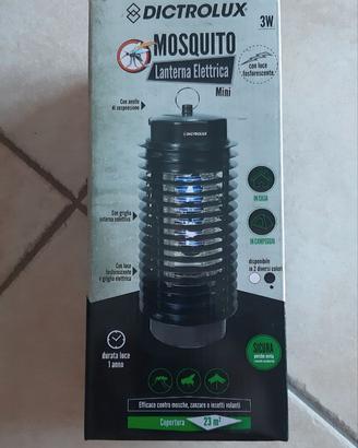 Mosquito Killer Lanterna elettrica 3 Watt