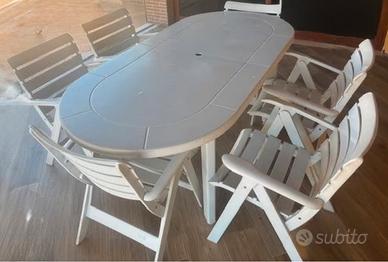 Tavolo e sedie ROVENGARDEN