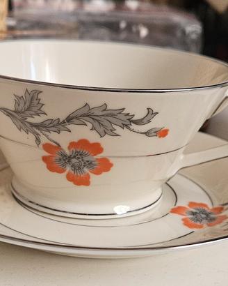 Tazza da tè Art Déco BOHEMIA-MOSER Praha 