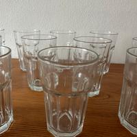 Bicchieri in vetro