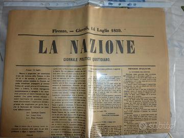 La nazione del 1859
