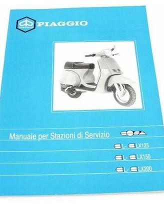 Manuale stazioni servizio Piaggio Cosa 1 CL CLX