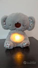 Peluche che respira Koala ninna nanna rilassante