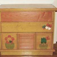 Cassettiera colorata