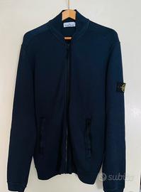Felpa Stone Island con zip uomo XXL Originale