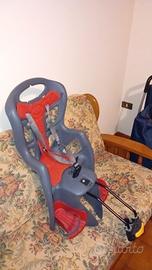 Seggiolino bicicletta bambino posteriore