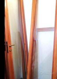 Infissi Pitch Pine Vetro 6/7 NO TELAIO