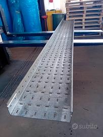 PASSERELLA PASSACAVI IN ACCIAIO ZINCATO 