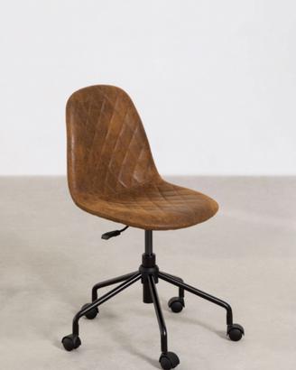 Sedia da scrivania con rotelle