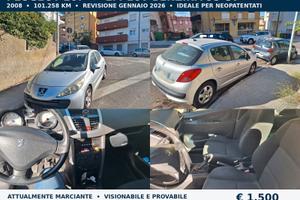 PEUGEOT 207 1.4 16V BENZINA 95 CV – 2008 – 101.258