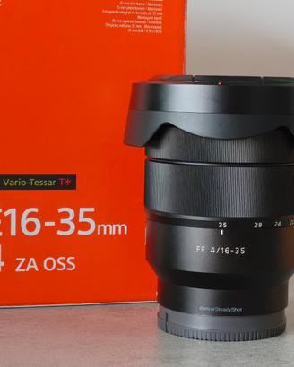 Obiettivo Sony FE 16-35mm f/4 ZA OSS Vario Tessar