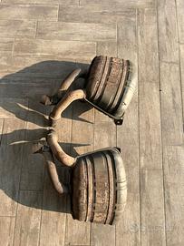 Coppia Silenziatori Scarico Originali Porsche 997