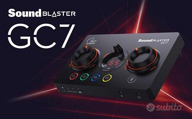 SOUNDBLASTER GC7 - S.AUDIO/DAC/AMPLI DOLBY 5.1/7.1