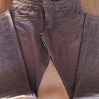 Jeans cotone Motivi colore cioccolato taglia S/M