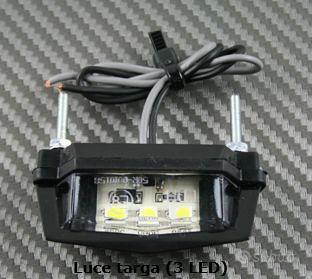 Luce targa (3 LED)