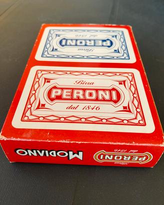 Doppio mazzo carte Modiano Peroni - Ramino 