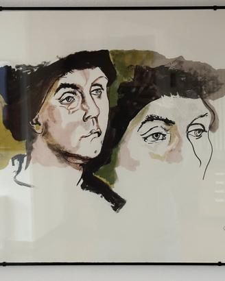 Renato Guttuso - Litografia Prova d’Artista 62x47