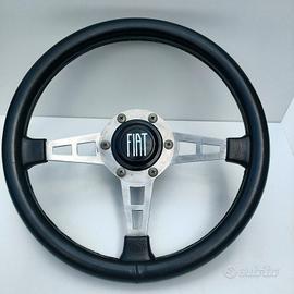 Volante sportivo Fiat 3 razze Hellebore per 124