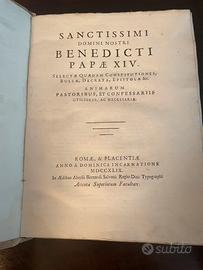 Benedicti Papae XIV Constitutiones Selectae (1749)