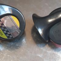 COPPIA TROMBA CLACSON 12V AUTO MOTO UNIVERSALE