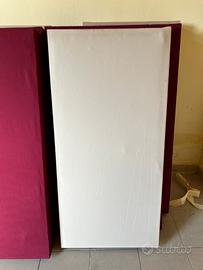 8 PANNELLI FONOASSORBENTI ARTIGIANALI 1,50x0,80