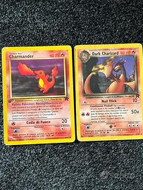 Carta pokemon fard charizzard charmander