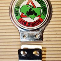 Car badge "KENT MOTOR. GROUP" (GB) con Clip