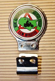 Car badge "KENT MOTOR. GROUP" (GB) con Clip