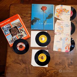 lotto vinili anni 60/80 Fabbri, Disney, Encicloped