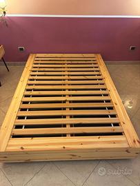 Letto IKEA MANDAL 140x200 con cassetti
