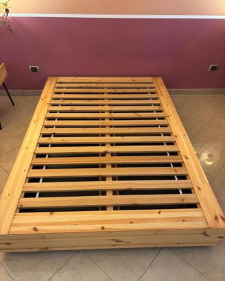 Letto IKEA MANDAL 140x200 con cassetti