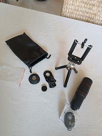 Zoom per cellulare 18x25 Mobile Lens con telecoman