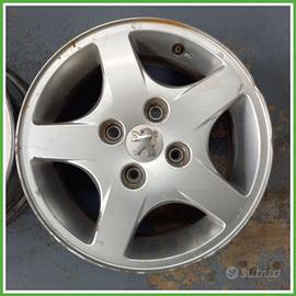 Cerchio Singolo in Lega PEUGEOT 206 dal 09/1998 al