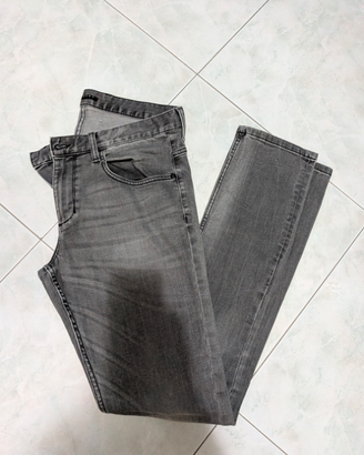 Jeans Sisley grigi uomo