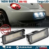 Kit PLACCHE Luci Targa LED Volkswagen New Beetle