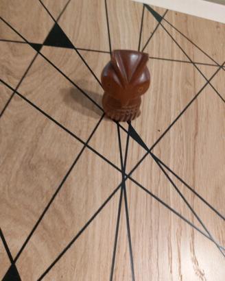 Gufetto di piccole dimensioni in legno 