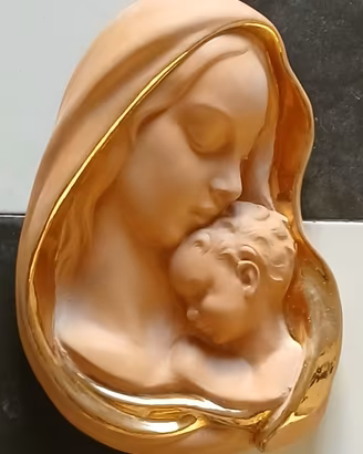 Elegante bassorilievo in ceramica anni ‘30-’40 