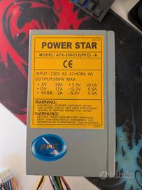 Alimentatore PC Power Star 350W ATX PFC