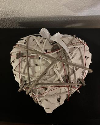 Cuore in vimini