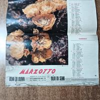 Vecchio calendario anno 1971 Marzotto olio