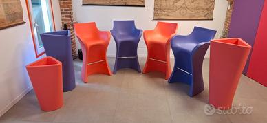 SET DI POLTRONE E PORTAOGGETTI DESIGN 